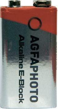 AgfaPhoto 6LR61 9V batterij (blok) Alkaline 9 V 1 stuk(s) AgfaPhoto 6LR61 9V batterij (blok) Alkaline 9 V 1 stuk(s)