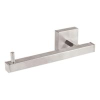 Toiletrolhouder Tres Cuadro Zonder Deksel RVS Tres - thumbnail