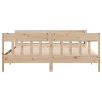 Bedframe zonder matras massief grenenhout 180x200 cm - thumbnail