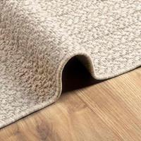 Vloerkleed ZIZUR room binnen en buiten 200x200 cm jute look - thumbnail