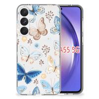 TPU Hoesje voor Samsung Galaxy A55 Vlinder - thumbnail