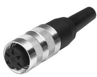 Amphenol T 3261 001 Ronde connector Koppeling, recht Totaal aantal polen: 3 Serie (ronde connectoren): C091 1 stuk(s) - thumbnail