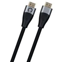 HDMI 2.1-kabel - KONIX - Nintendo Switch 2 - Compatibiliteit met 4K en 8K - Gevlochten nylon - Lengte 1,8 m - Zwart - thumbnail