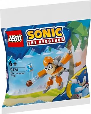 LEGO sonic the hedgehog - kiki's kokosnotenaanval constructiespeelgoed (30676)