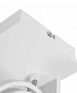 Artdelight 1-lichts opbouwspotMeist wit - PL MEIST1-B WIT