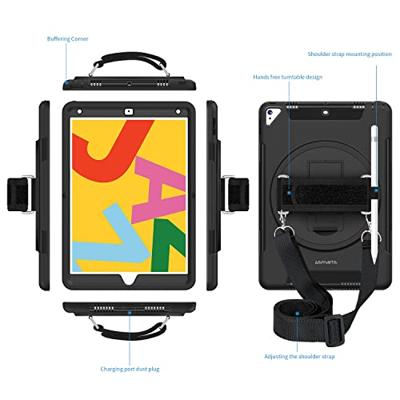 4Smarts GRIP Back cover Zwart Tabletcover - thumbnail