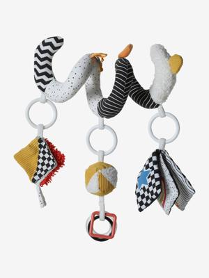 Baby Activity-Spirale aus Stoff LERNEN & GREIFEN meerkleurig
