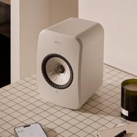 KEF LSX II LT Wireless-boekenplankluidsprekers | Muziek | Tv en Home Cinema | Gamen | HDMI ARC | USB-C | Bluetooth | AirPlay 2 | Chromecast | Spotify (Wit) - thumbnail