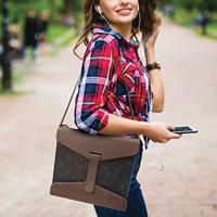 Yaka mappendrager, bruin - thumbnail