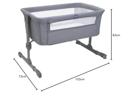 Co-sleep wieg Next2me Essential CHICCO grijs Co-sleep wieg Next2me Essential CHICCO grijs