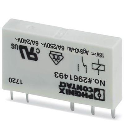 Phoenix Contact REL-MR- 18DC/21AU Relais 18 V/DC 50 mA 1x wisselcontact 10 stuk(s) Piece