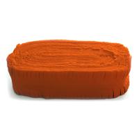 Oranje Crepe Papier Slinger 24 meter - thumbnail