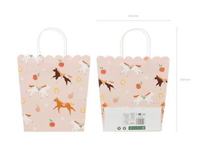 Cadeautasje Paarden Perzik (1st)