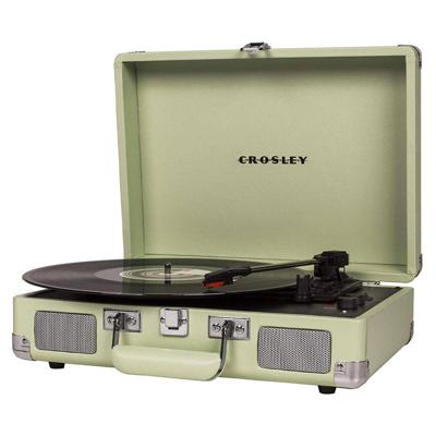 Crosley Cruiser Deluxe Platenspeler Met Bluetooth - Mint Crosley Cruiser Deluxe Platenspeler Met Bluetooth - Mint