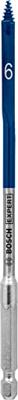 Bosch Accessories 2608900309 Hout-freesboor 1 stuks 6 mm Gezamenlijke lengte 152 mm Zeskant schacht 1 stuk(s) Bosch Accessories 2608900309 Hout-freesboor 1 stuks 6 mm Gezamenlijke lengte 152 mm Zeskant schacht 1 stuk(s)