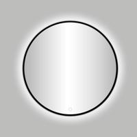 Best Design Badkamerspiegel Venetië Nero LED Verlichting 120 cm Rond Mat Zwart - thumbnail