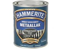 Hammerite Metaallak Direct over Roest Structuur - F360 Zwart - thumbnail