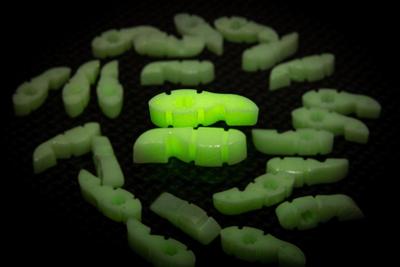 Tuner Fish Lug Locks Glow In The Dark 8-pack
