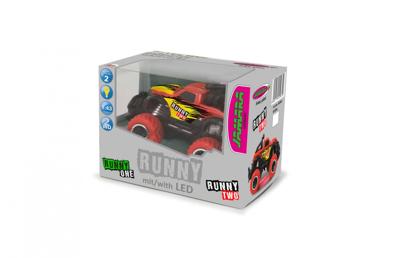 JAMARA monstertruck RC Runny Two 13,5 x 8,4 cm rubber rood JAMARA monstertruck RC Runny Two 13,5 x 8,4 cm rubber rood
