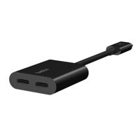 Belkin Connect USB-C audio- en oplaadadapter - thumbnail