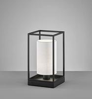 Fischer & Honsel Landelijke tafellampGilli witte kap - 50577 - thumbnail