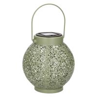 Solar lantaarn metaal sage groen I Anna's Collection - Annas collection - thumbnail