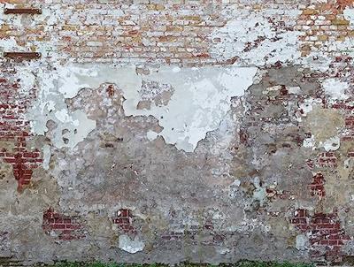 Livingwalls The Wall II - Grijs - Stenen Muur - 392261