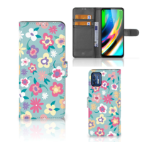 Motorola Moto G9 Plus Hoesje Flower Power - thumbnail