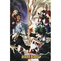 Poster My Hero Academia - Heroes VS Villains 61x91,5cm - thumbnail