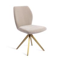Jesper Home Ikata eetkamerstoel Sand Strand turn gold - thumbnail