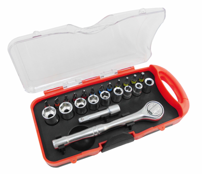 Werkzeyt Set Bit-/Dopsleutels 23Dlg - B20785 Werkzeyt Set Bit-/Dopsleutels 23Dlg - B20785