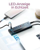 ICY BOX ib-hub1743-cpd 9-in-1 hub dockingstation (blauw) - thumbnail