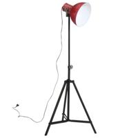 VidaXL Vloerlamp 25 w e27 61x61x90/150 cm verweerd rood - thumbnail