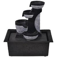 Binnenfontein met LED-verlichting polyresin - thumbnail