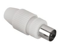 Hama Coax Plug Afgeschermd 1 Stuk - thumbnail