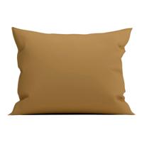 Zo Home Satinado Kussensloop Katoen Satijn - cognac brown 60x70cm - thumbnail