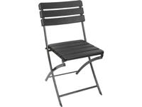 Perel folding chair wood Campingstoel Zwart FP165W Belastbaarheid (gewicht) (max.) 300 kg - thumbnail