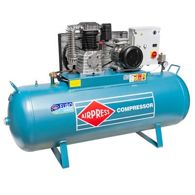 Airpress Compressor K 500-1000S 14 bar 7.5 pk/5.5 kW 481 l/min 500 l - 36516-N