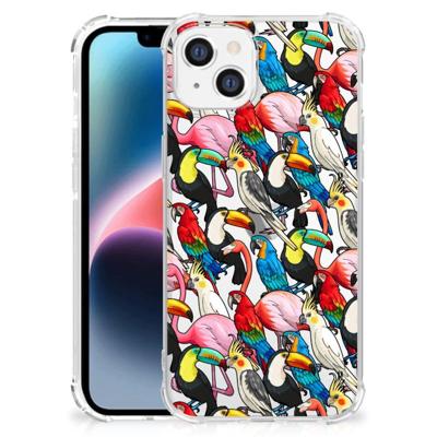 Apple iPhone 14 Plus Case Anti-shock Birds Apple iPhone 14 Plus Case Anti-shock Birds