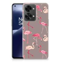 OnePlus Nord 2T | TPU Hoesje | Flamingo - thumbnail