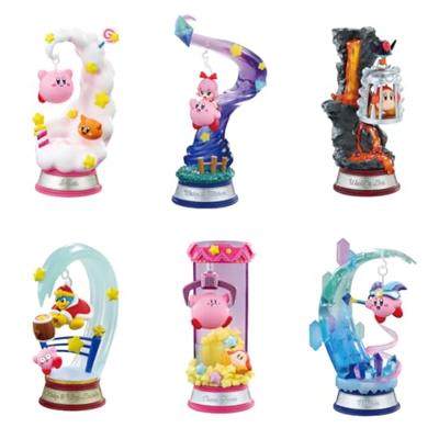 Kirby Mini Figures - Swing Kirby in Twinkle Traveler Collection Blind Box (Complete Set 6 Figuren)