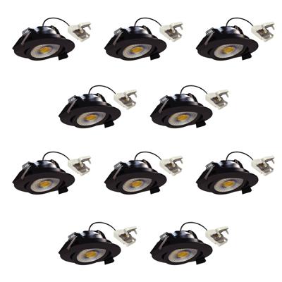Liv Inbouwspot Zwart 10 stuks Liv Inbouwspot Zwart 10 stuks