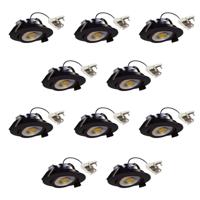 Liv Inbouwspot Zwart 10 stuks - thumbnail
