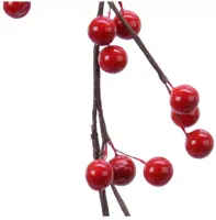 Everlands kunsttak bessen 130cm rood - thumbnail