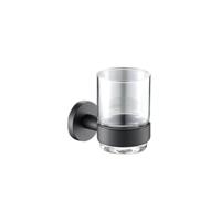 Plieger Vigo bekerhouder met glas zwart 4784423 - thumbnail