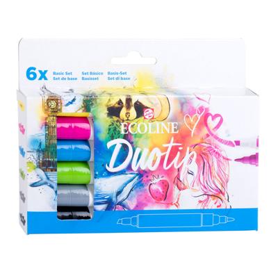 Duotip Talens Ecoline set à 6 stuks basis