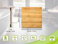 Soehnle 63880 style sense bamboo magic digitale personenweegschaal - thumbnail