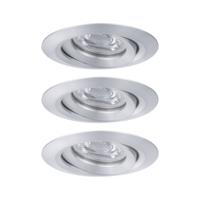 Paulmann 94297 EBL Nova mini Coin LED-inbouwlamp Set van 3 stuks 4 W Aluminium - thumbnail