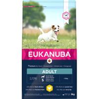 EUKANUBA premium hondenvoer met kip voor kleine rassen - droogvoer voor volwassen honden, 3 kg - thumbnail