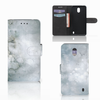 Hoesje Nokia 2 Painting Grey Hoesje Nokia 2 Painting Grey